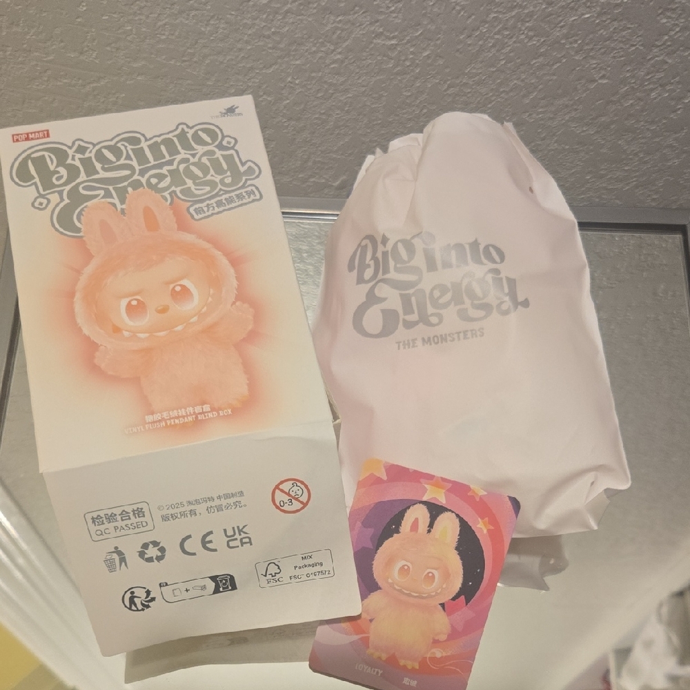 Big Into Energy Pink Monster Figure